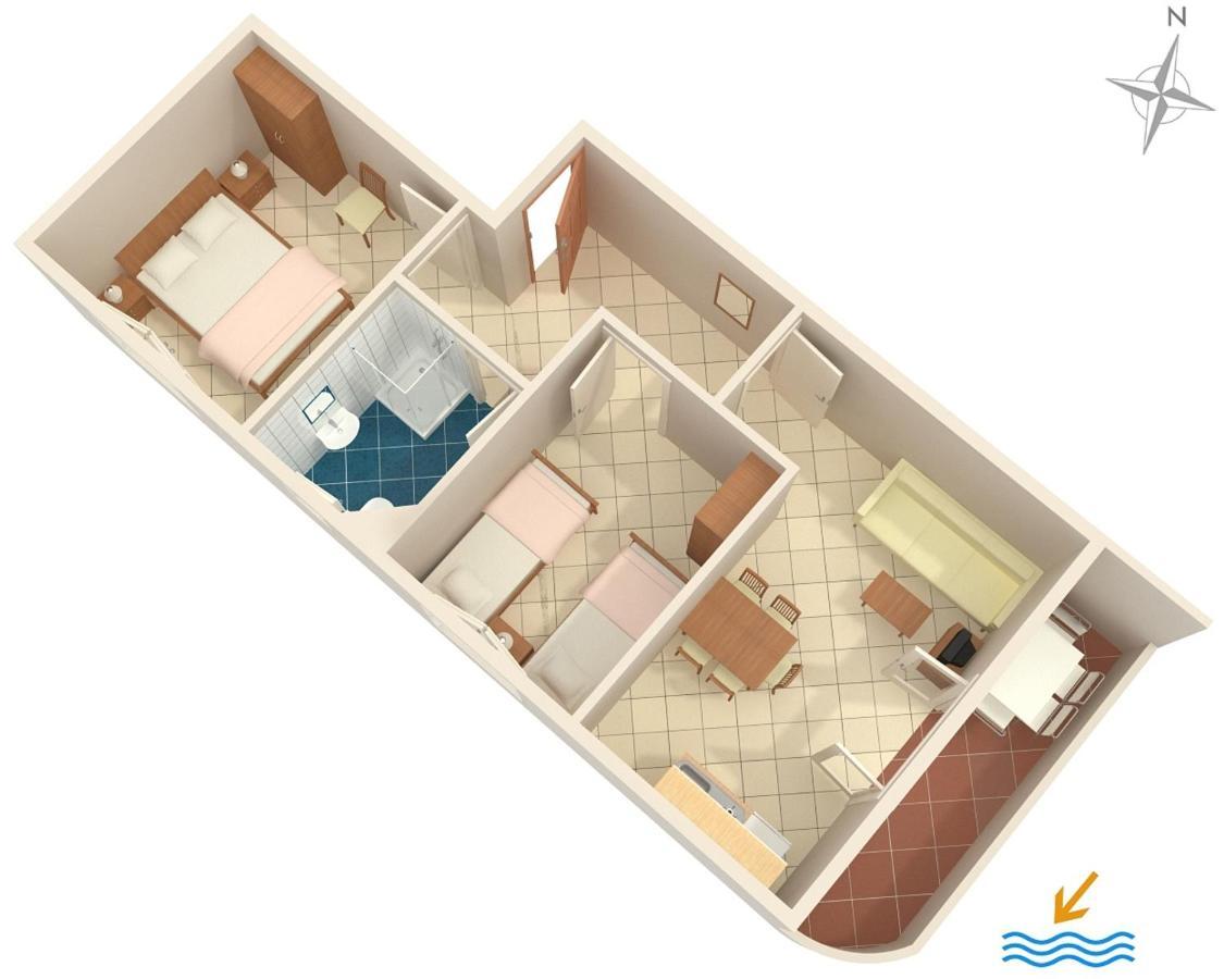 Apartments With A Parking Space Seget Vranjica, Trogir - 8507 Exterior photo